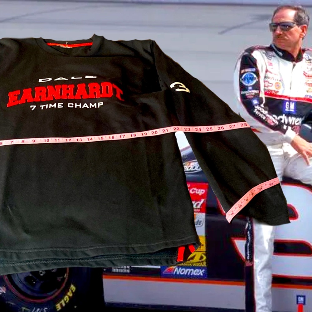 Vintage Dale Earnhardt Sweater size unknown measurements there